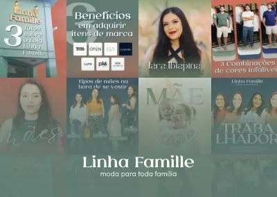 social media linha famille